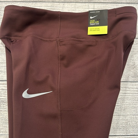 Women’s Nike Dri-Fit Running Crop length Epic Lux leggings size M - Picture 6 of 16